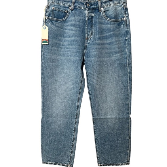 Adriano Goldschmied × Daily Blue HYPE Jeans High Rise Straight Leg Made in USA - Picture 4 of 15